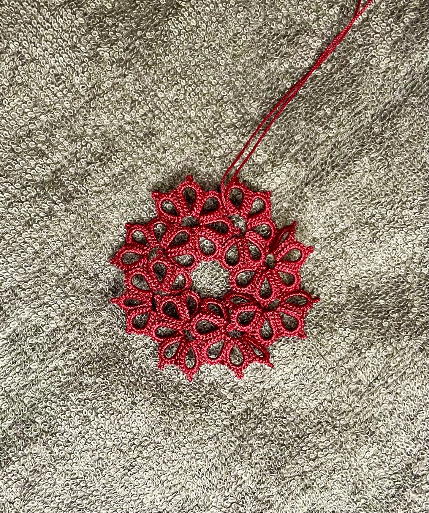 Rosette Ornament (Various Colors)